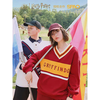 SPAO x Harry Potter เสื้อสเวตเตอร์คอวี แฮร์รี่พอตเตอร์ ลิขสิทธิ์แท้