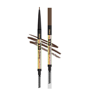 ดินสอเขียนคิ้วเนื้อฝุ่นอัดแข็งหัวเรียวเล็ก 1.5 มม. ติดทน ไม่หัก  Mee XXD Slimbrow Pencil // แพ็คใหม่