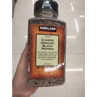 Kirkland Signature Coarse Ground  Black Pepper พริกไทยดำบดหยาบ 359 กรัม ราคาพิเศษ