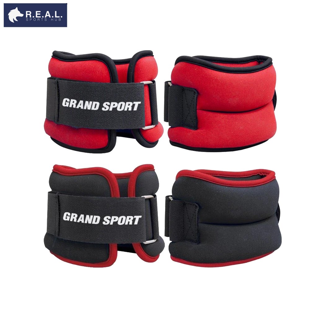💸ลด65.-ใส่โค้ดTHIKWX1N💸ถุงทรายถ่วงน้ำหนัก Grand sport ขนาด 2 / 3 / 4 กิโลกรัม (ต่อคู่)