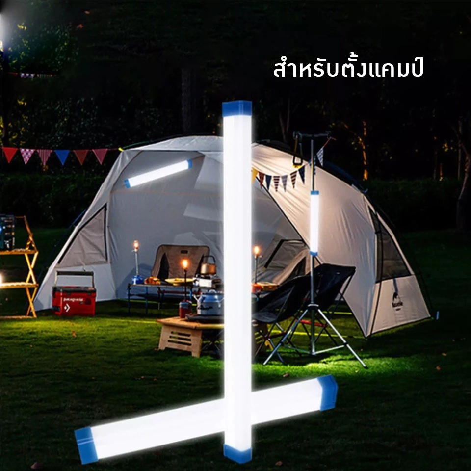 หลอดไฟLEDไร้สาย หลอดไฟฉุกเฉิน ไฟLEDพกพา3โหมด80w/60w/30wหลอดไฟติดกำแพง หลอดไฟแขวน USB LED Tubeใช้งานสะดวก thumbnail 8
