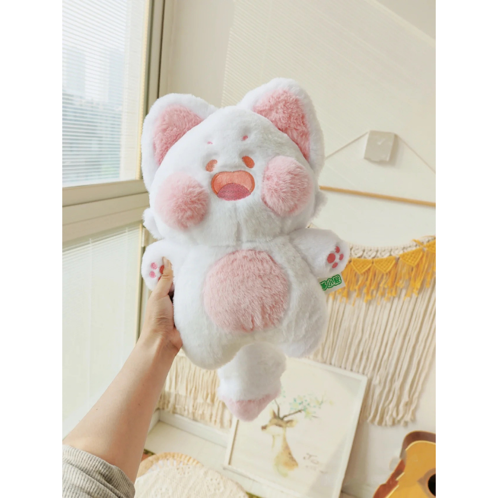 ตุ๊กตาแมวอ้วนตุ้ยนุ้ยแบบใหม่  ใช้ในครัวเรือน หมอนข้าง ตุ๊กตาแมว ตุ๊กตา ราคา ถูกที่สุด ดีลบีเคเค แกลเลอรีภาพที่ 5