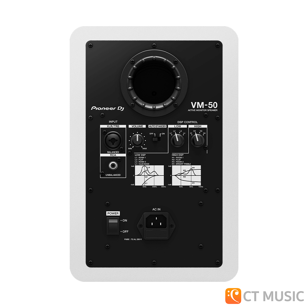 [ใส่โค้ดลด 1000บ.] Pioneer DJ VM-50 ลำโพงมอนิเตอร์