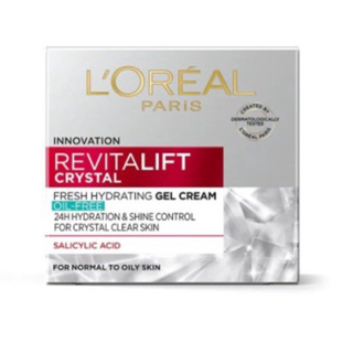 [exp.09/24]LOreal ลอรีอัล ปารีส รีไวทัลลิฟท์ คริสตัล เฟรช ไฮเดรติง เจล ครีม 15 มล.