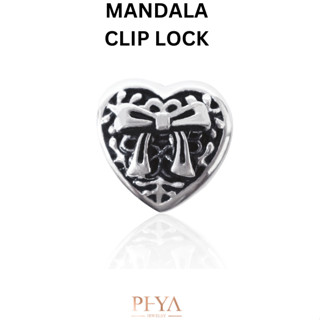 PHYA GP Mandala Clip lock คลิปล๊อคเงินแท้มันดาลา