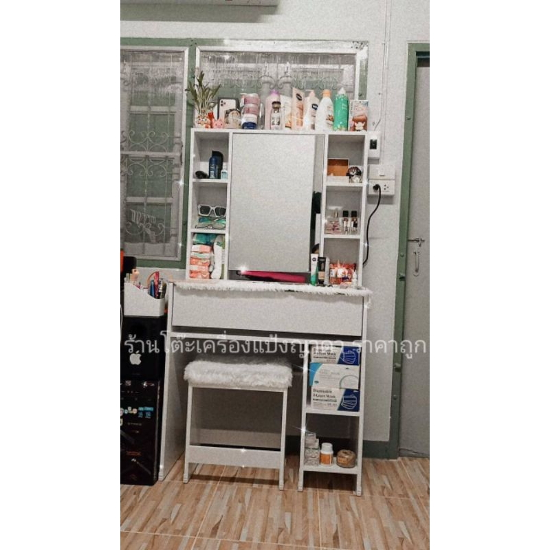 เบาะรองนั่งและผ้าขนฟู (โต๊ะเครื่องแป้ง) - รูปที่ 3