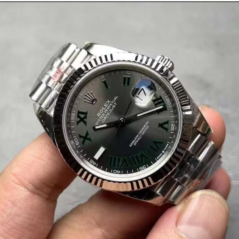 ภาพถ่ายจริงของนาฬิกา Datejust ออโตเมติก 41mm