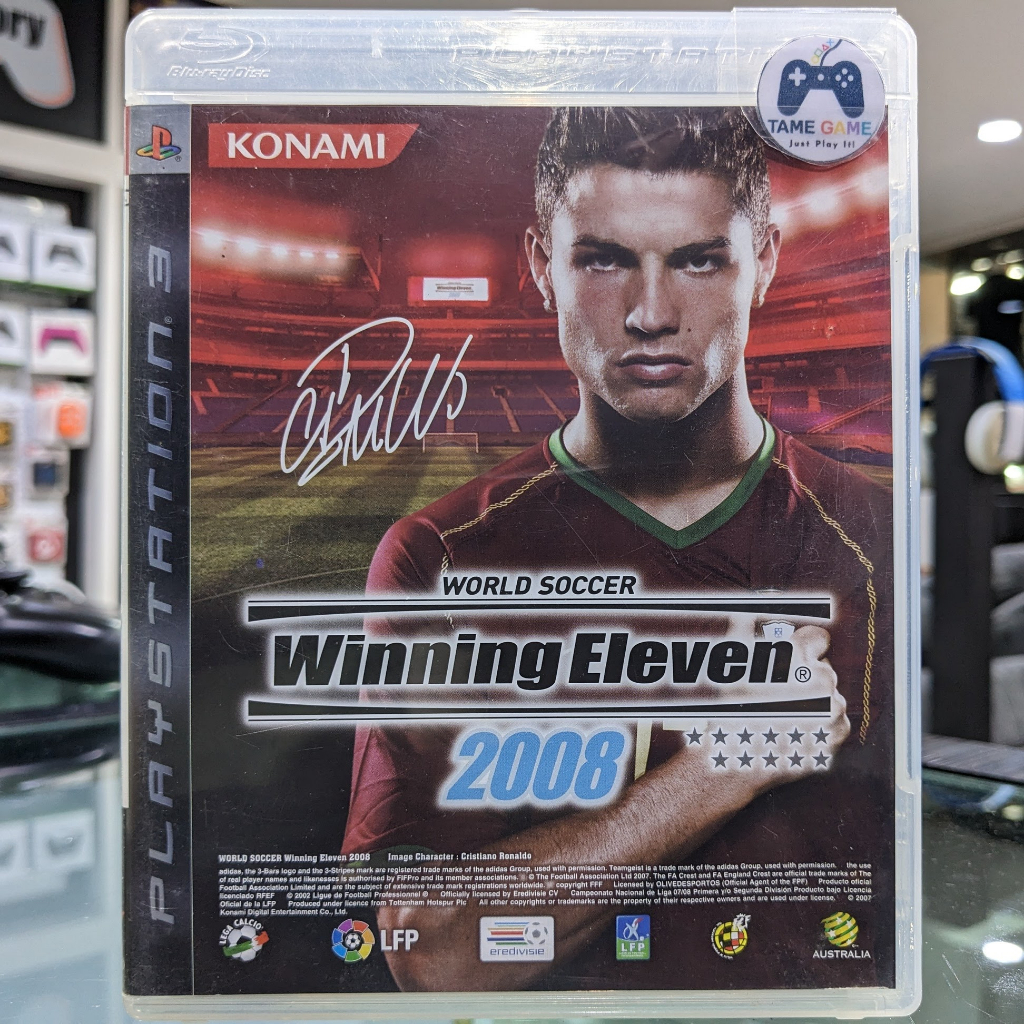 (ภาษาอังกฤษ) มือ2 PS3 Winning Eleven 2008 เกมPS3 แผ่นPS3 มือสอง (Pro Evolution Soccer PES 2008, Fooball, ฟุตบอล)