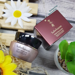 Sulwhasoo Timetreasure Invigorating Cream 4ml ผลิต exp.05/2024 ครีมบำรุงผิว ลดเลือนริ้วรอย