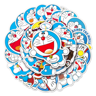 สสติ๊กเกอร์ Doraemon 443 โดราเอมอน 50ชิ้น โดเรม่อน โดเรมอน โดเรมี โด เร รา เอ มอน ม่อน โนบิตะ ชิสุกะ ฟูจิโอะ แมว ชิซุกะ