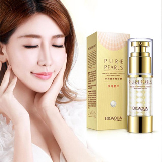 Bioaqua PURE Pearls 60 ml. ครีมบำรุงผิว ลดรอยหมองคล้ำรอบดวงตา จากสารสกัดไข่มุกธรรมชาติ