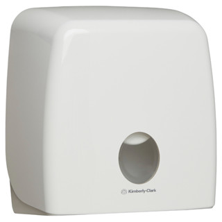 กล่องใส่กระดาษชำระม้วนใหญ่ AQUARIUS JRT Dispenser White สีขาว