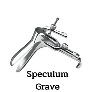 Speculum Pederson&amp;Grave คีบปากเป็ด คีบปากเรียว อุปกรณ์ถ่างขยายช่องคลอด ยี่ห้อHilbro