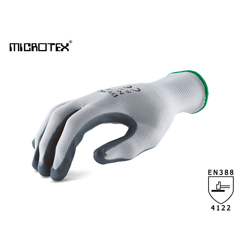 MICROTEX NITRILE ถุงมือถักเคลือบไนไตร | สำหรับงานช่าง | สัมผัสน้ำมัน | กันลื่น