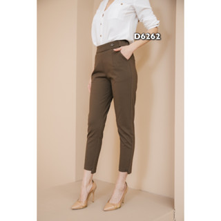 กางเกงแฟชั่นทำงานดอลลี่ รุ่น#6262 มี2สี เนื้อผ้าคุณภาพดี กาง…