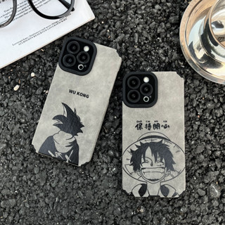 🎁ส่งของขวัญ🎁เคสไอโฟน 11 13 12 Pro Max One Piece ดราก้อนบอล Son-Goku Goku เคส for ไอโฟน14 pro max soft case Iphone