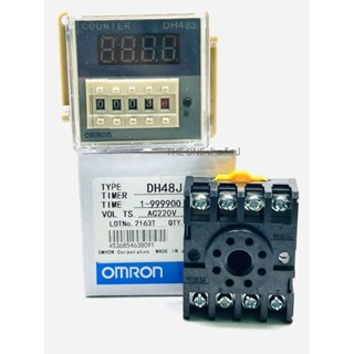 เคาน์เตอร์แสดงผลแบบดิจิตอล DH48J 1-9999012vdc 24vdc  ac220v counter