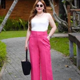 A กระบอกกลางเอวสูง สีสันสดใส จี้ดจ๊าดสายพรางหุ่นต้นขา