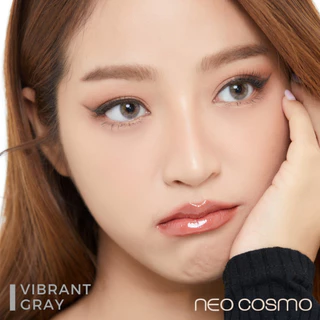 คอนแทคเลนส์ Vibrant Gray (Neo Cosmo) สีเทา ที่สุดของสายฝอ สีชัด มีค่าสายตา มีส่งด่วนใน กทม.