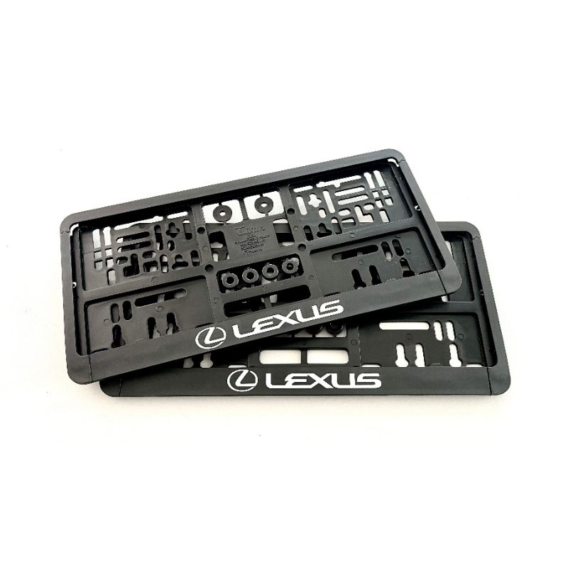 License Plate Accessories 450 บาท กรอบป้ายทะเบียน LEXUS Automobiles