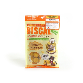 Biscal บิสเคิล อาหารเสริมขนมคุกกี้ แบบซอง สำหรับสุนัข สูตร Senior ขนาด 60 g.