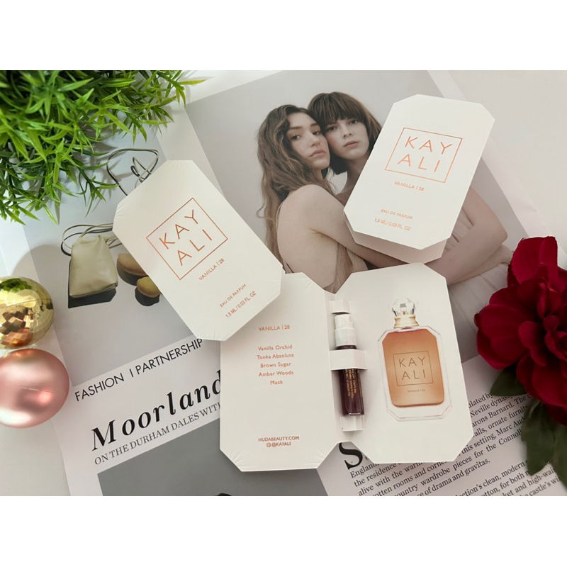 น้ำหอมไวออล KaYali Vanilla 28 1.5 ml น้ำหอมชนิดพกพา น้ำหอมขนาดทดลอง ไวออลแท้ ค่าส่งถูกก