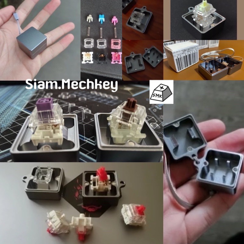 พร้อมส่งที่ไทย ของแท้ Switch Opener ที่เปิดสวิตซ์ วัสดุ CNC Aluminum Alloy เพื่อทำการลูป / ใส่ฟิล์ม Mechanical Keyboard