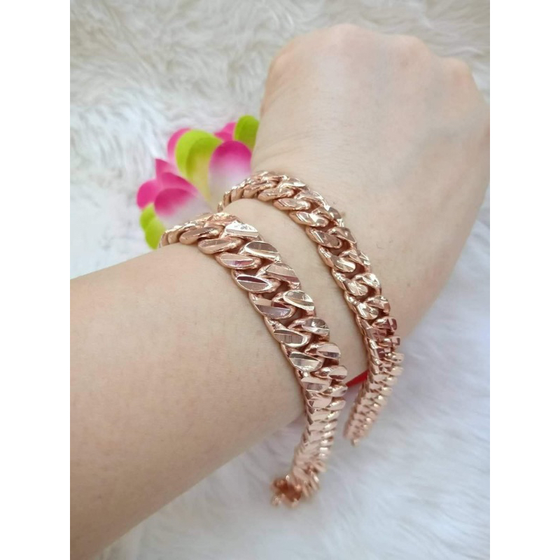 เลทข้อมือ เลทข้อมือนาคแท้ หนัก1ถึง 5 บาท ความยาวสั่งได้