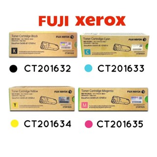 🔥Hot Price🔥Fuji Xerox CT201632-CT201635 หมึกดำ-หมึกสี หมึกพิมพ์เลเซอร์ ใช้กับเครื่องปริ้นเตอร์  DocuPrint CP305d/CM305df