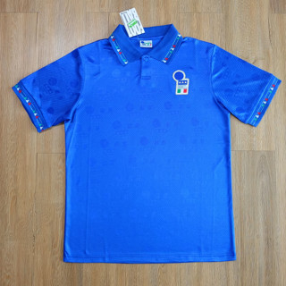 เสื้อบอลย้อนยุค อิตาลี เหย้า Italy Home ปี 1994 เกรด AAA Italia Home