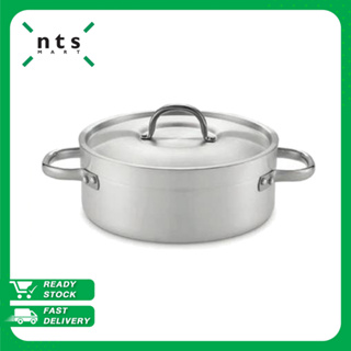 PUJADAS CASSEROLE WITH LID หม้ออะลูมิเนียมพร้อมฝาปิดขนาด 13-70ลิตร PUJ1-117.0