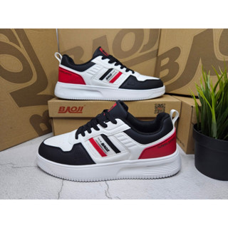 #BAOJI# ลิขสิทธิ์แท้ รองเท้าผ้าใบผู้ชายบาโอจิ (BJM-767) ยี่ห้อBAOJI SIZE:41-45 [M]