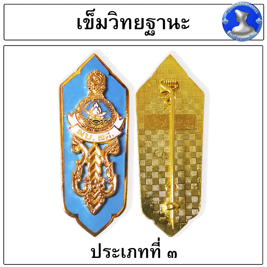 ● เข็มวิทยฐานะผู้บริหารสถานศึกษา เข็มวิทยฐานะสถาบันพัฒนาครู คณาจารย์ และบุคลากรทางการศึกษา  ●