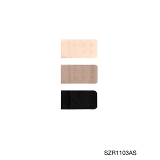 Sabina ตะขอต่อ (แพ็ค 3 ชิ้น) รหัส SZR1103AS สีดำ/สีเนื้อ /สีครีม