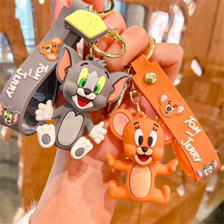 [พร้อมส่ง✅] พวงกุญแจหนูกับแมว งานตัวใหญ่มีตะขอ  Tom&amp;Jerry  ของขวัญ ของแจก ของชำร่วย