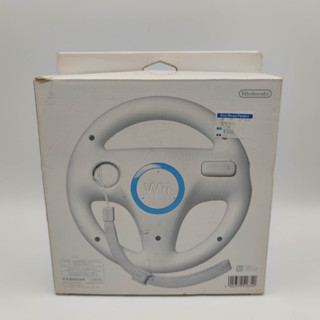 Mario Kart Racing Wheel RVL-024 จอยขับรถของแท้ Nintendo Wii กล่องปานกลาง จอยสภาพดี