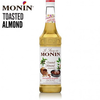 (abba) ไซรัปอัลมอนด์คั่ว Monin Toasted Almond Syrup น้ำเชื่อม MONIN กลิ่น “Toasted Almond” บรรจุขวด 700 ml.