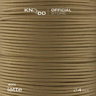 KNODD พาราคอร์ดไนลอน นำเข้าจากอเมริกา สี No.4011: Latte ขนาด 4มม