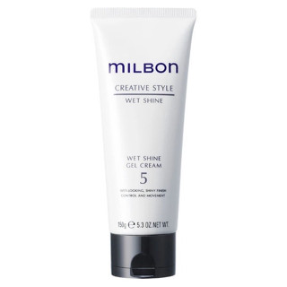 เจลสำหรับจัดแต่งทรงผม Milbon Wet Shine Gel Hair Cream 5