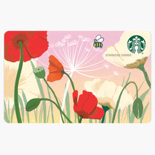 บัตร Starbucks ลาย Spring Flower 2023