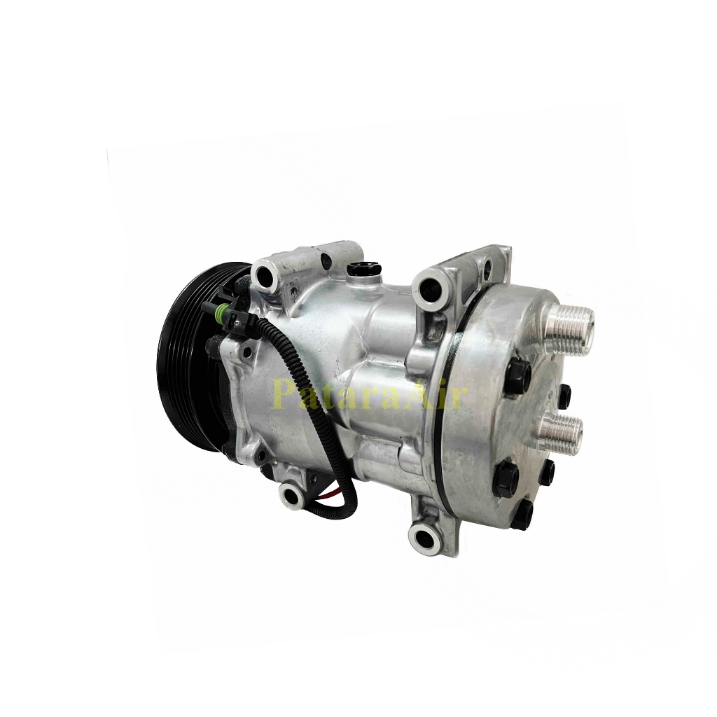 คอมแอร์ Jeep Cherokee'94 รุ่นหัวขันเกลียว คอมเพรสเซอร์ แอร์ จิ๊ป เชอโรกี'94 คอมแอร์รถยนต์ Compressor