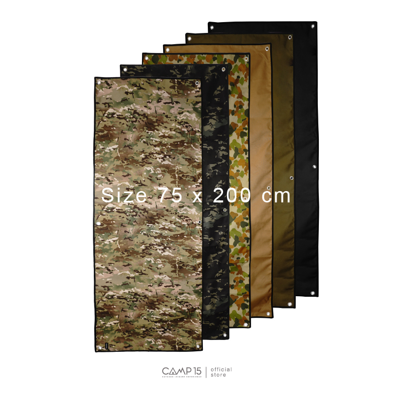 CAMP15 : Cot Field Camping Mat / ผ้าสำหรับปูใต้เตียงแคมป์ปิ้ง