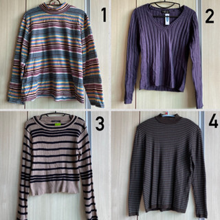เสื้อไหมพรมญี่ปุ่น แขนยาว