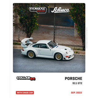 Tarmac Works 1/64 COLLAB64 Schuco x Tarmac Porsche 911 RSR 3.8 White