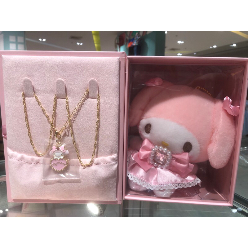 สร้อยSanrioแท้100% พร้อมตุ๊กตาMymelody