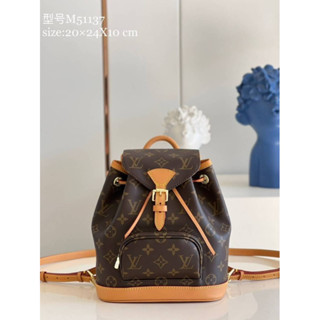 พร้อมส่งNew Louis Vuitton Mini Montsouris Backpack(Ori)เทพ