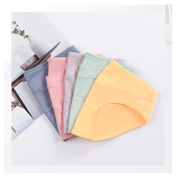 🥕กางเกงในเอวต่ำสำหรับคุณแม่ตั้งครรภ์ ขอบเอวเว้ารูปตัว V 🥕 - รูปที่ 5