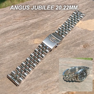 สายนาฬิกา Angus Jubilee หัวตรง ฟรีสปริงบาร์2.0มิล