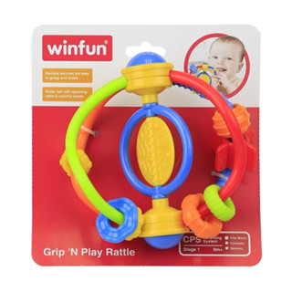 [ใช้ 2 โค้ดลดเพิ่ม] Grip N Play Rattle ของเล่นเขย่าและยางกัด