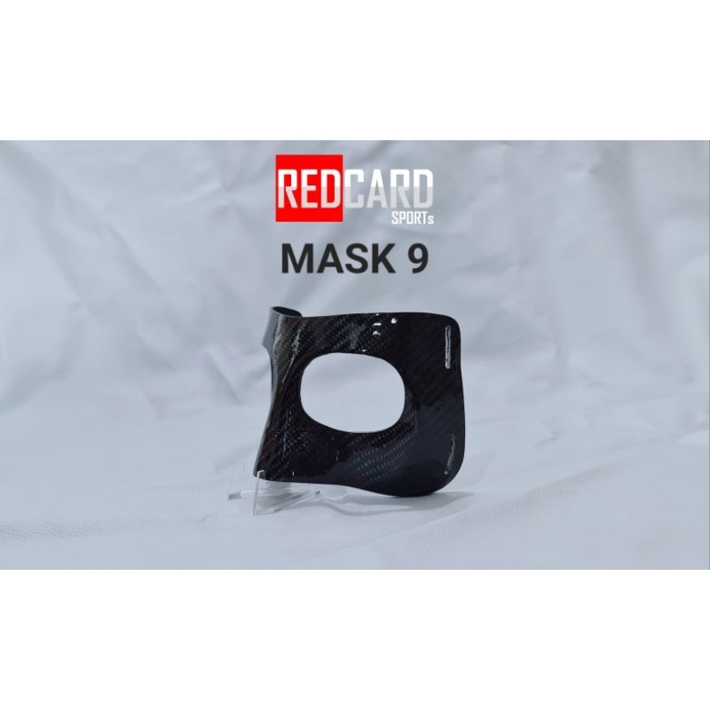 หน้ากากกันกระแทกจมูก Mask9 (พร้อมส่ง) คาร์บอนแท้ - รูปที่ 2